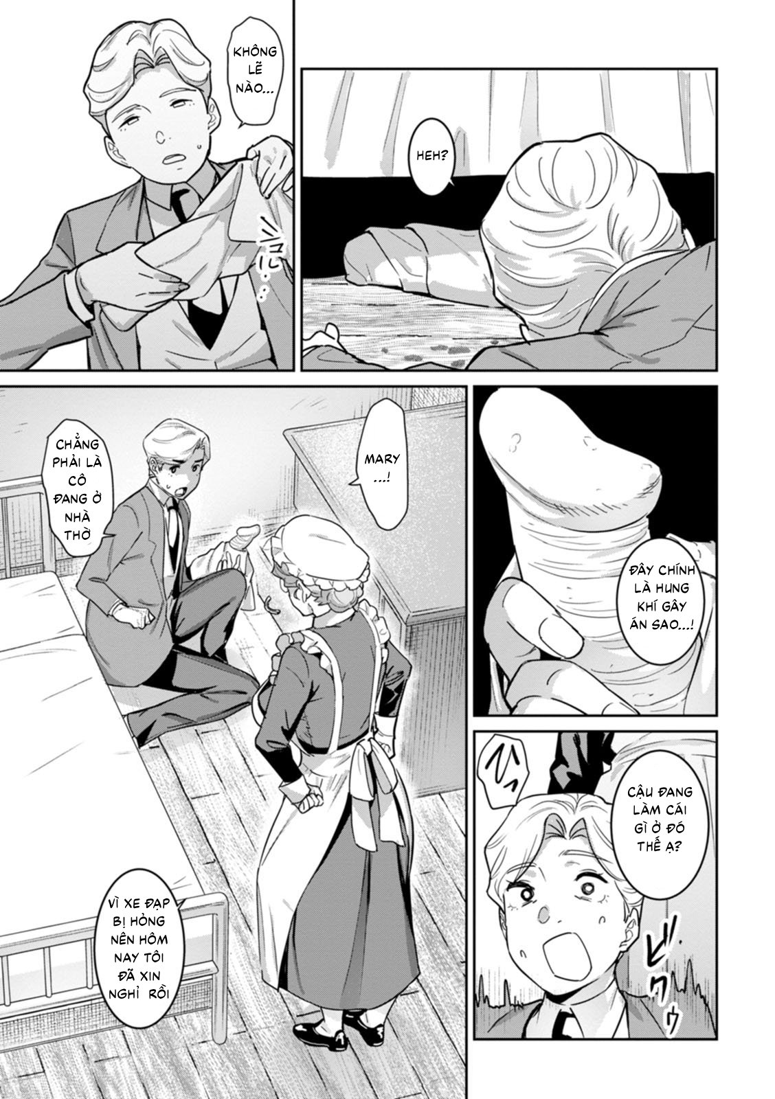 HentaiVN.net - Ảnh 6 - Rakujitsu no Haha - Ch. 7