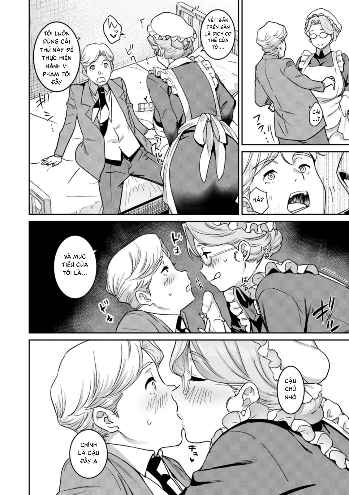 HentaiVN.net - Ảnh 9 - Rakujitsu no Haha - Ch. 7