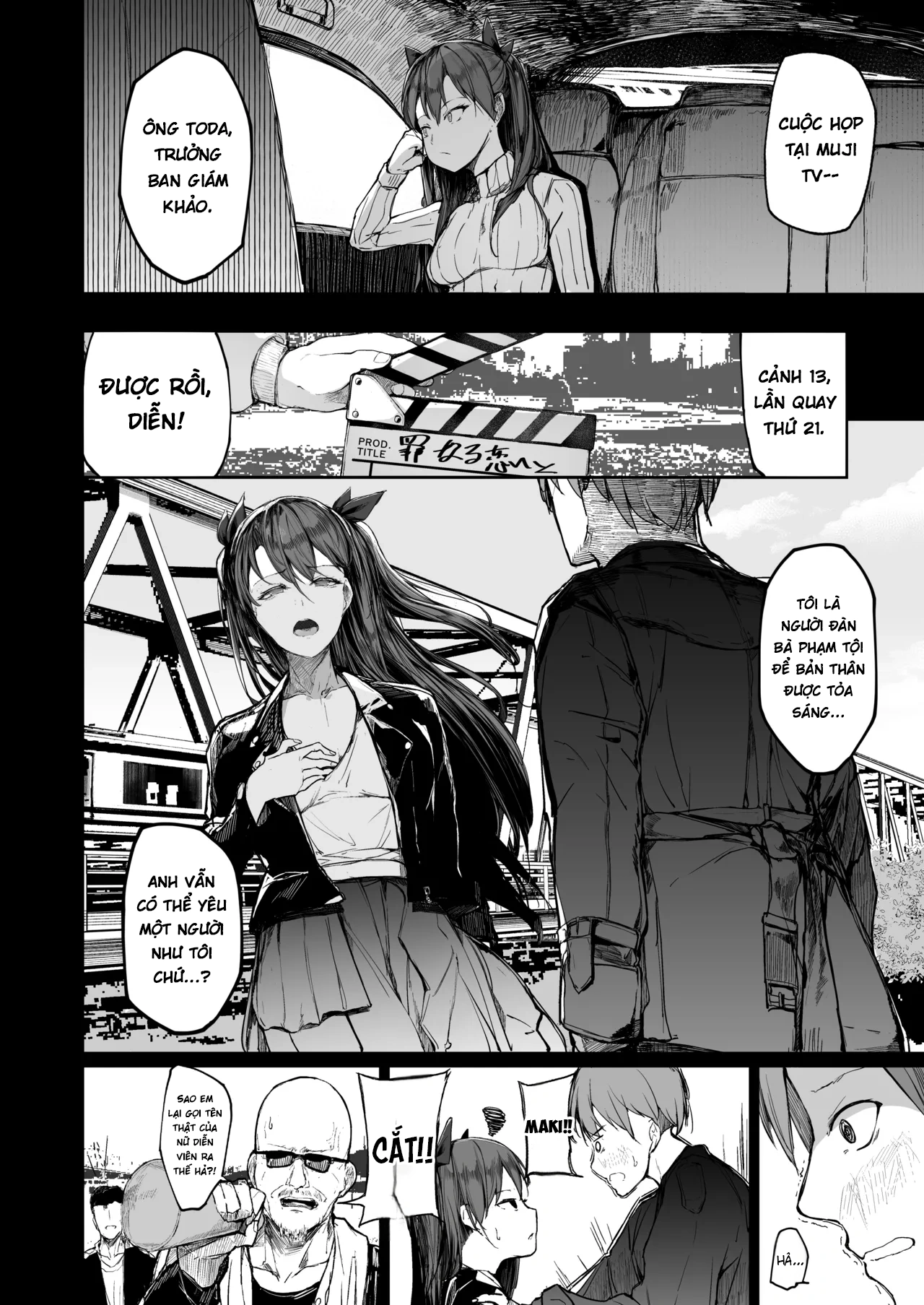 HentaiVN.net - Ảnh 15 - Kairaku Ochi shita Joyuu no Matsuro Zenpen - Chap 2
