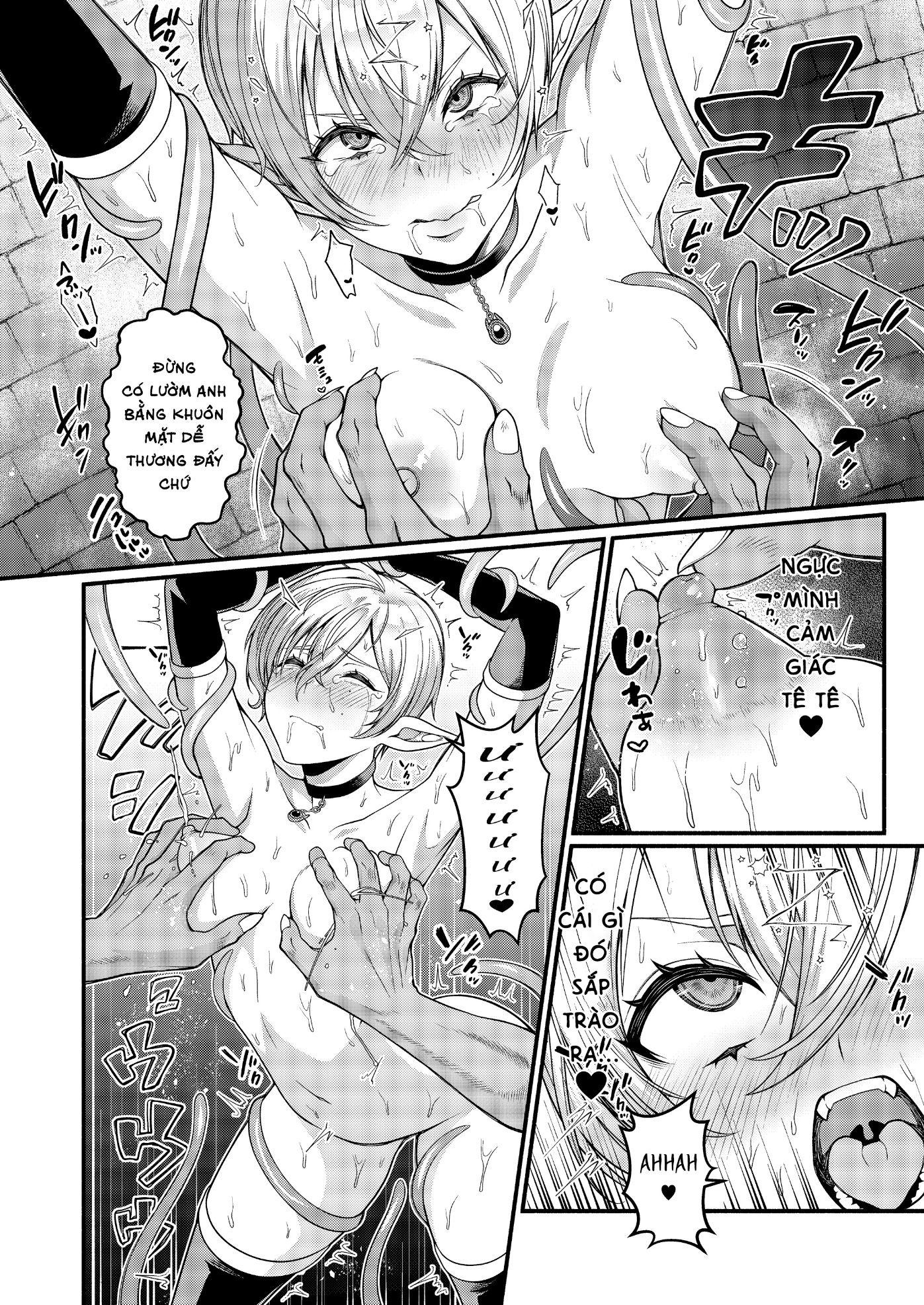 HentaiVN.net - Ảnh 13 - Thánh Kiếm Của Vương Quốc Sa Ngã Thành Succubus - Một Bắn