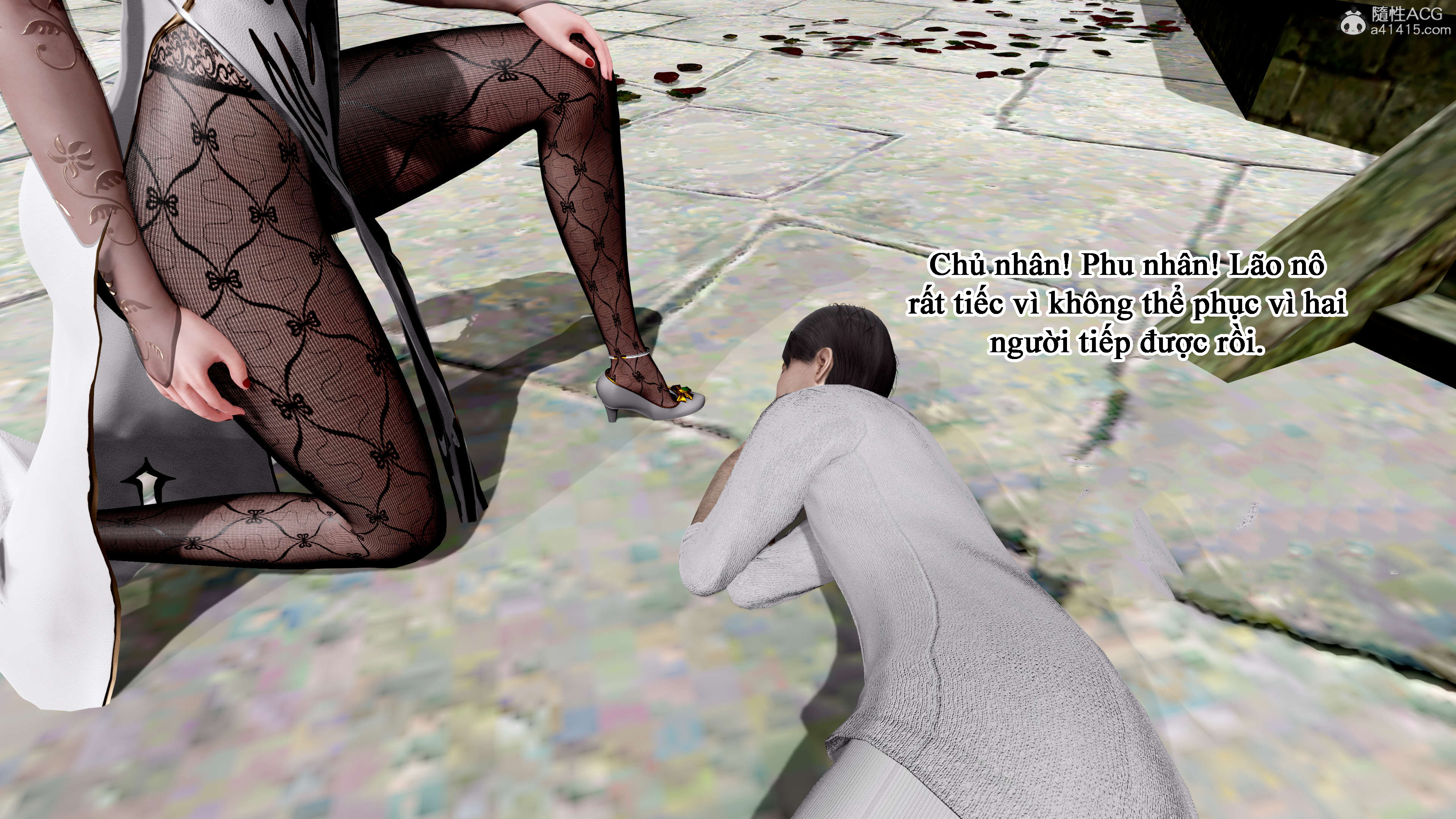HentaiVN.net - Ảnh 16 - Mượn Vợ Chủ Nhân Để Hạ Hoả - Chương 6