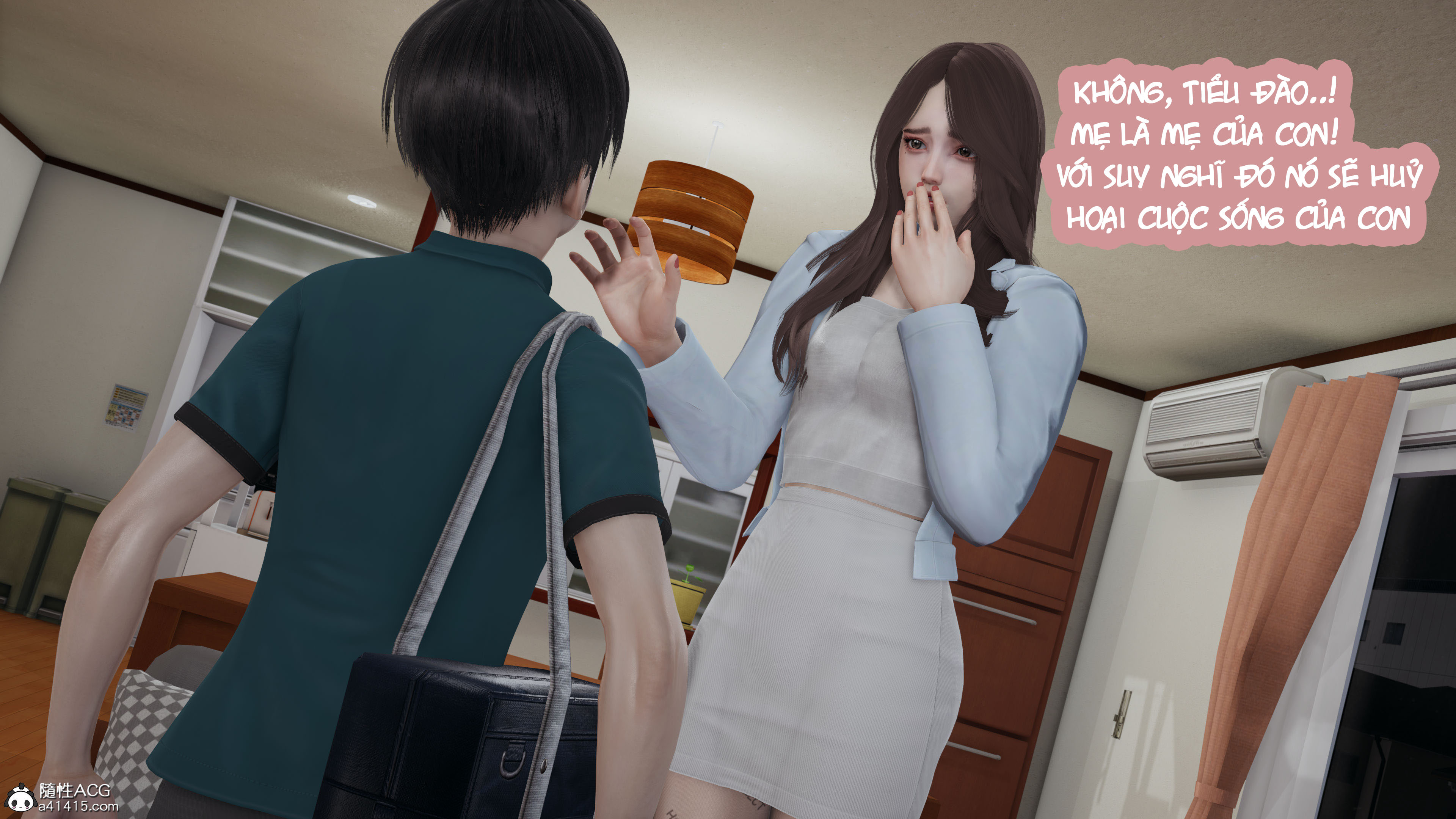 HentaiVN.net - Ảnh 16 - Mẹ Bị Người Khác Cưỡng Hiếp - Chương 2A ( Bị Cướp)
