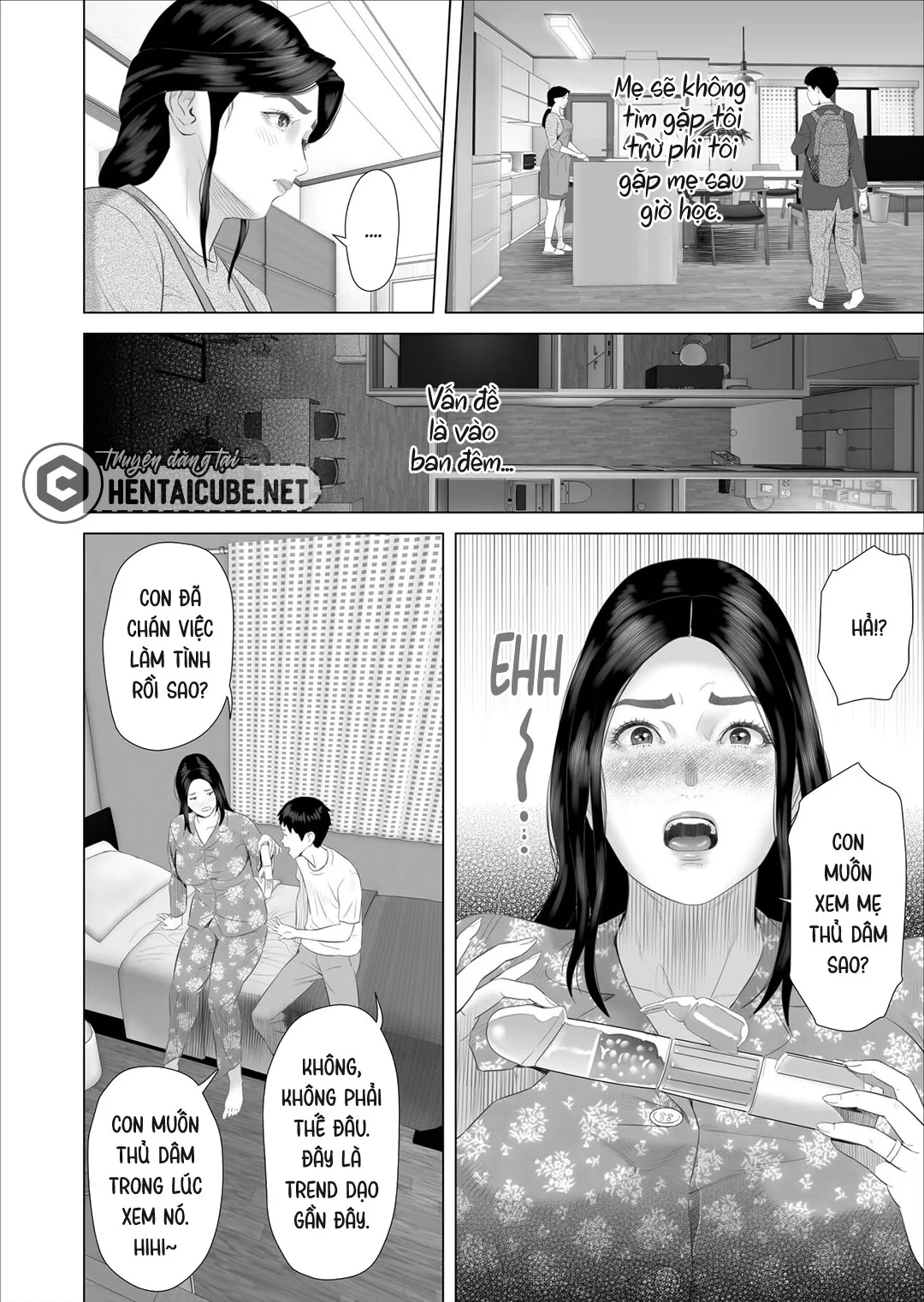 HentaiVN.net - Ảnh 15 - Cách mà tôi có mối quan hệ này với mẹ mình [Boku Ga Okasanto Konna Koto Ni Natchau Hanashi; The Story Of How I Wound Up Like This With My Mother] - Chap 7