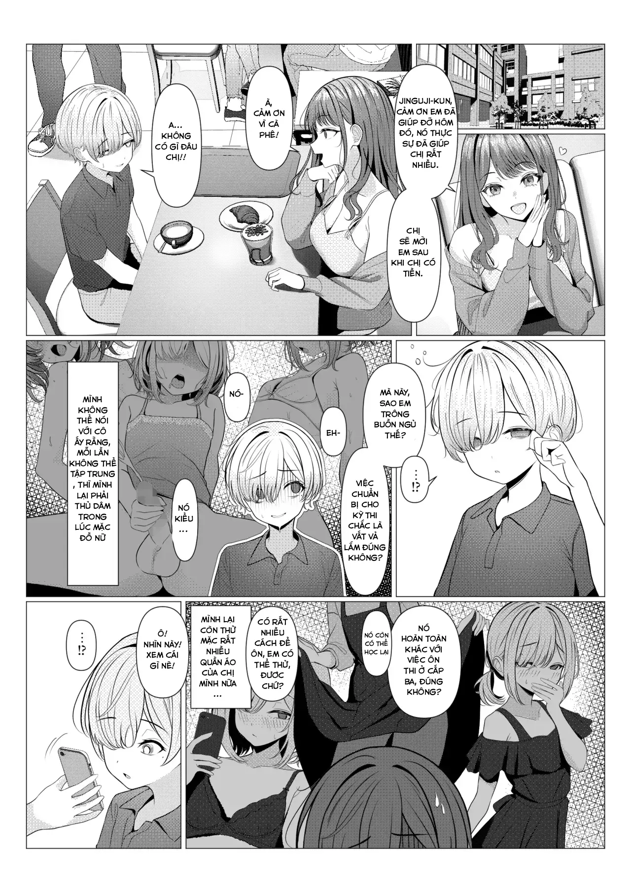 HentaiVN.net - Ảnh 14 - Hồ sơ bệnh án nữ hóa của Hayato-sensei - Oneshot