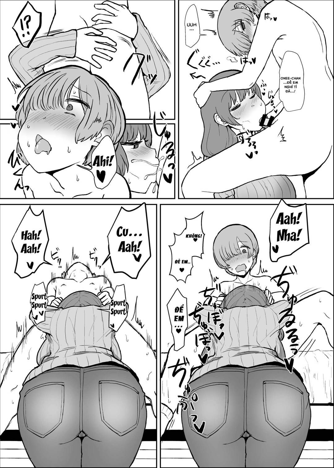 HentaiVN.net - Ảnh 16 - Phòng của chị gái - Oneshot