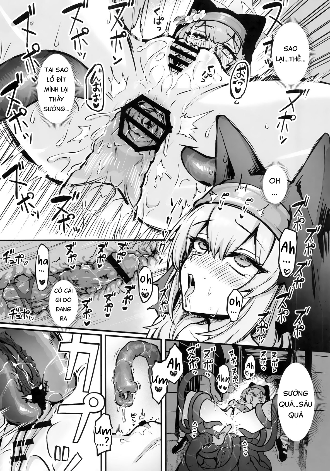HentaiVN.net - Ảnh 16 - Mari bị xúc tu tha hoá - Chap 1