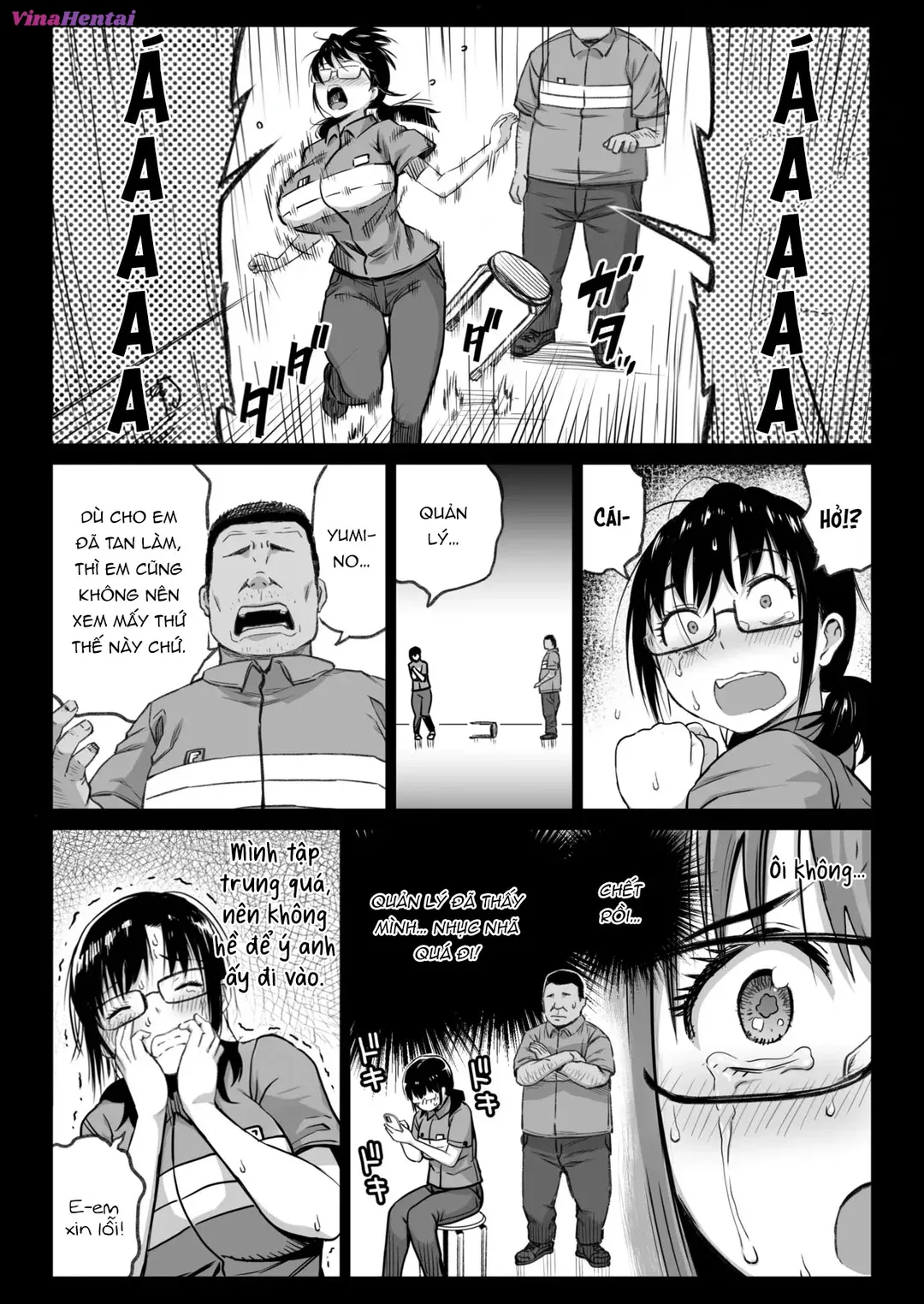 HentaiVN.net - Ảnh 15 - Yumino lại bị quản lý quấy rối - Oneshot