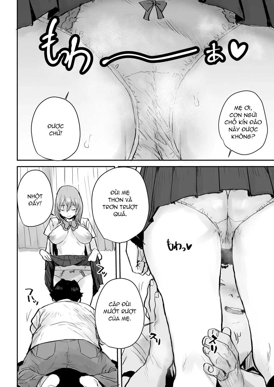 HentaiVN.net - Ảnh 15 - Ottori JK Saimin Appli de Bonyuu Mama - Oneshot