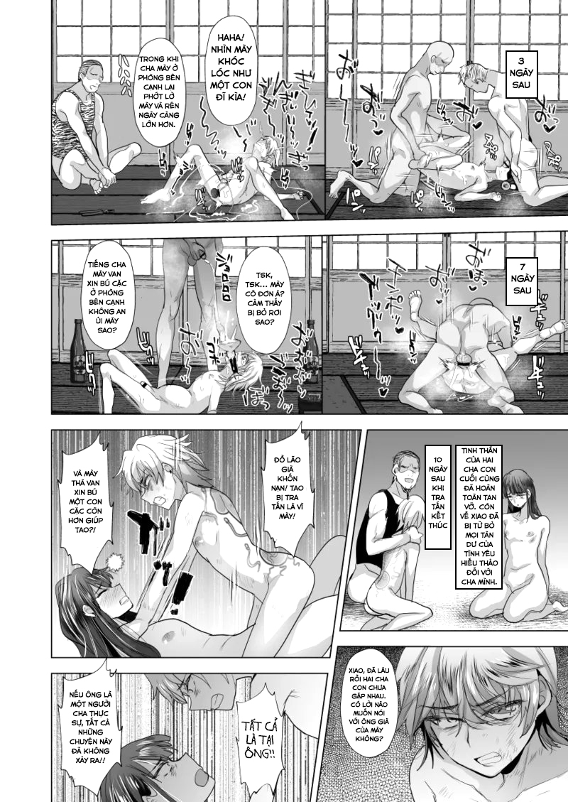 HentaiVN.net - Ảnh 16 - [Ani ga Saru (Takashi)] Father and son utter domination and humiliation. A record of subservience - Oneshot