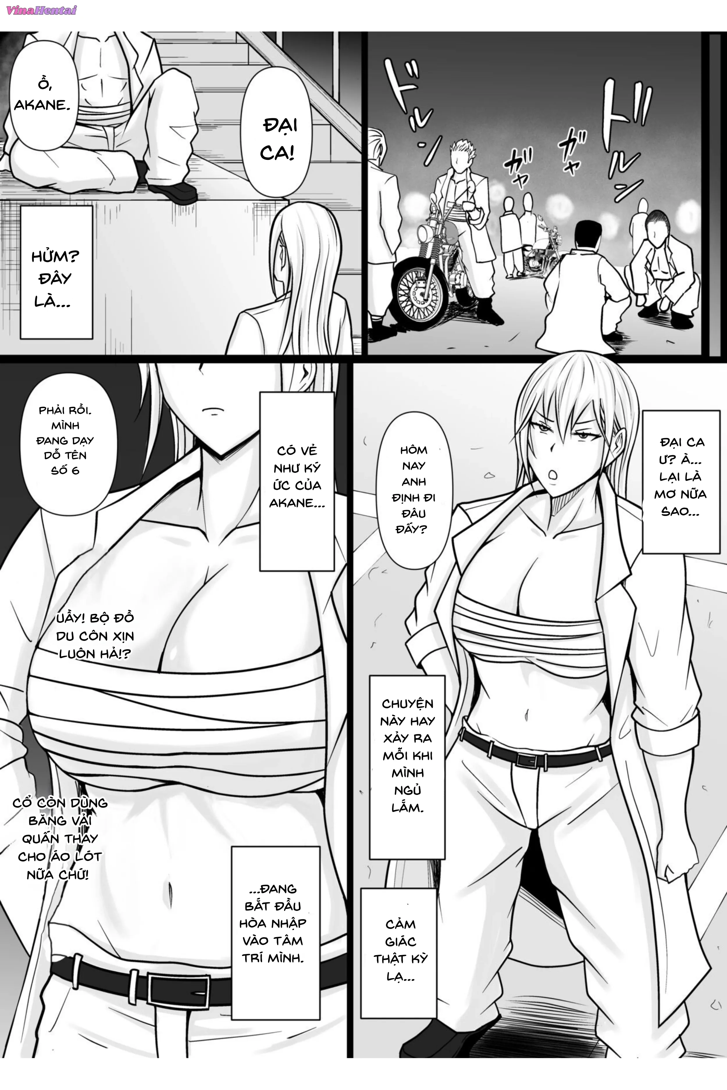 HentaiVN.net - Ảnh 15 - Tôi Nhập Hồn Vào Cô Nàng Yankee (Đầu Gấu) Trong Lớp - Chap 2