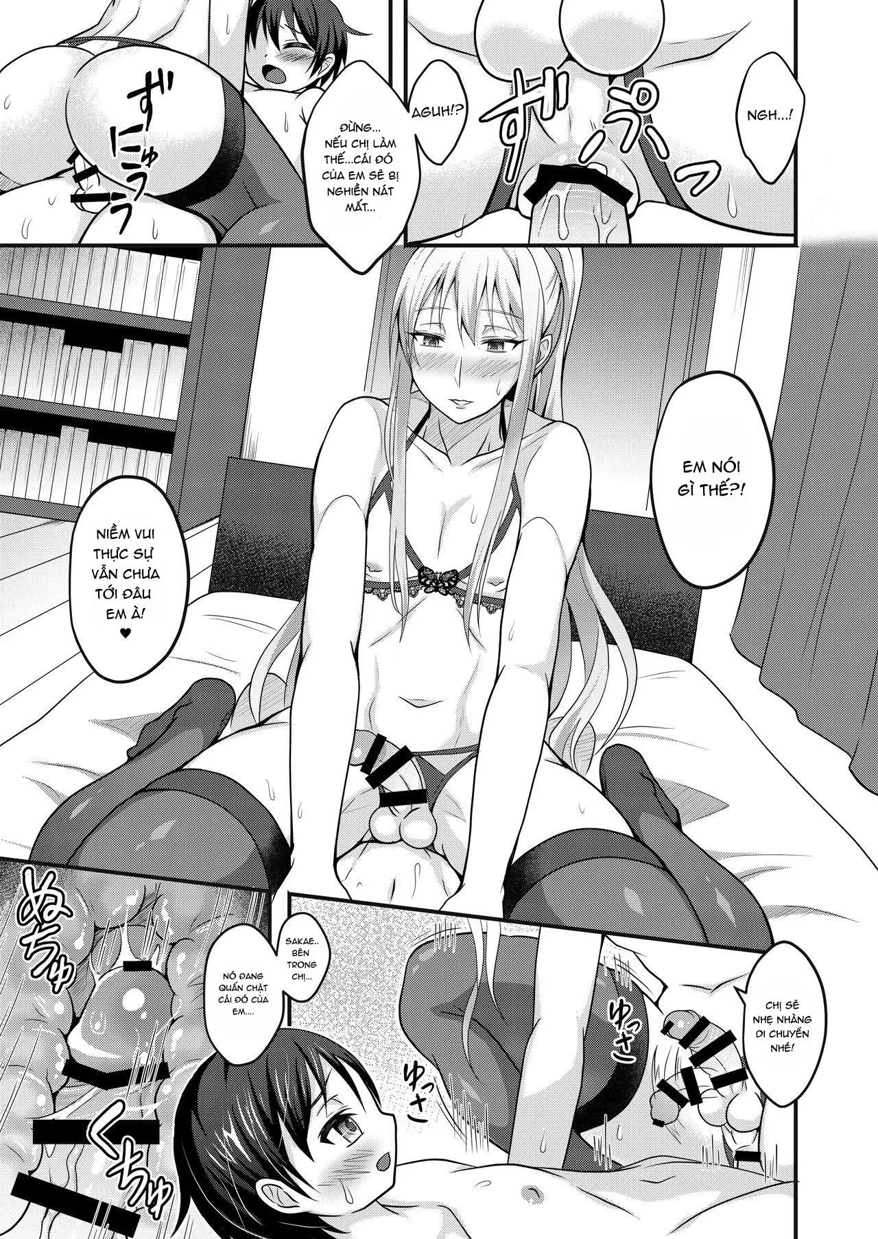 HentaiVN.net - Ảnh 15 - Amaetagari na Otouto wa Onee-chan Banare ga Dekinai - Oneshot