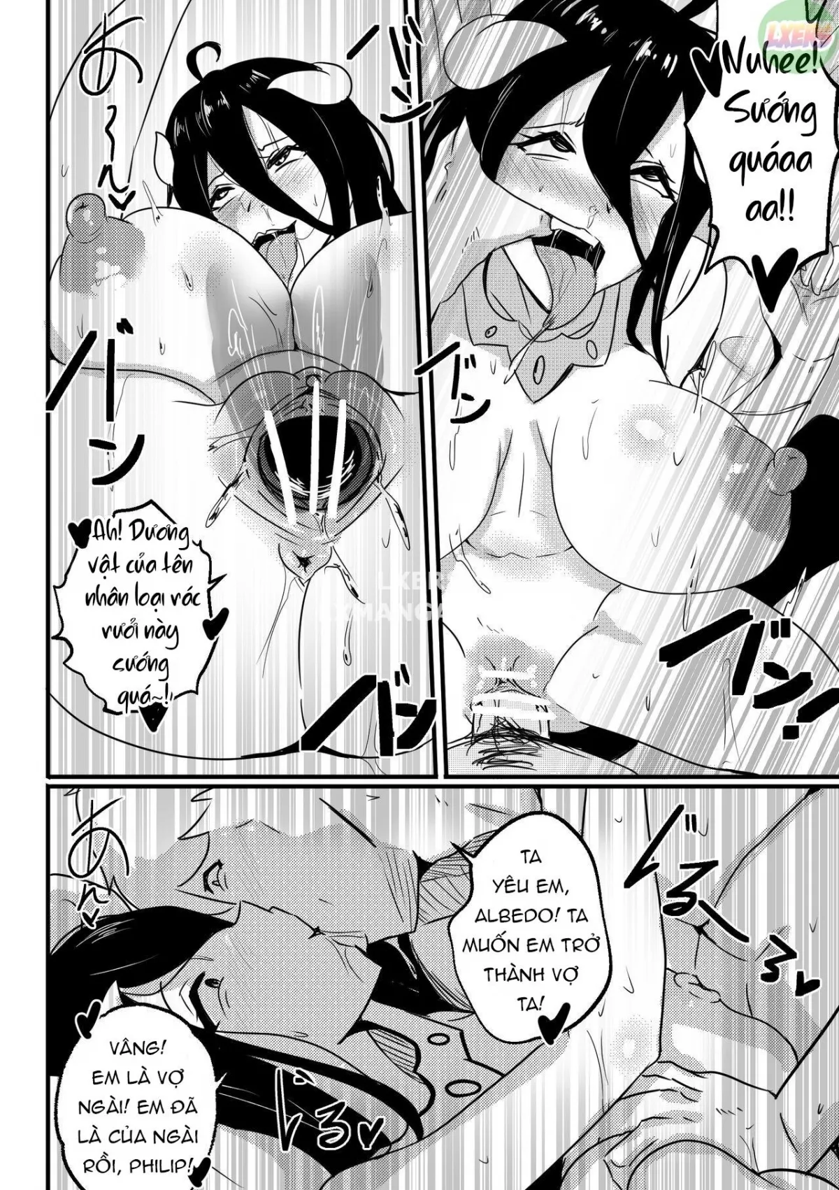 HentaiVN.net - Ảnh 15 - B-Trayal 40 Albedo (Overlord) - Oneshot