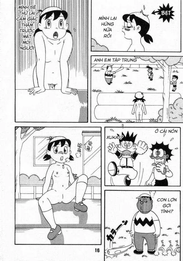 HentaiVN.net - Ảnh 10 - Thánh Nôbita Hentai - Tập 24 - Nón Tàng Hình