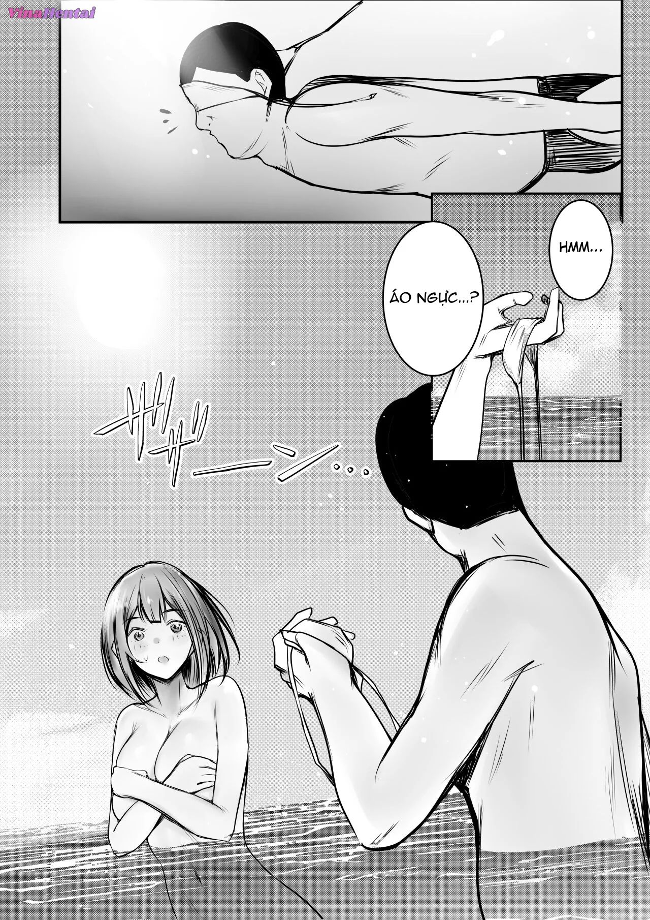 HentaiVN.net - Ảnh 16 - Boku dake ni Amaesasete Kureru Kyonyuu JK Tsuma o Hoka no Otoko ni Dakasete Mita - Chap 10
