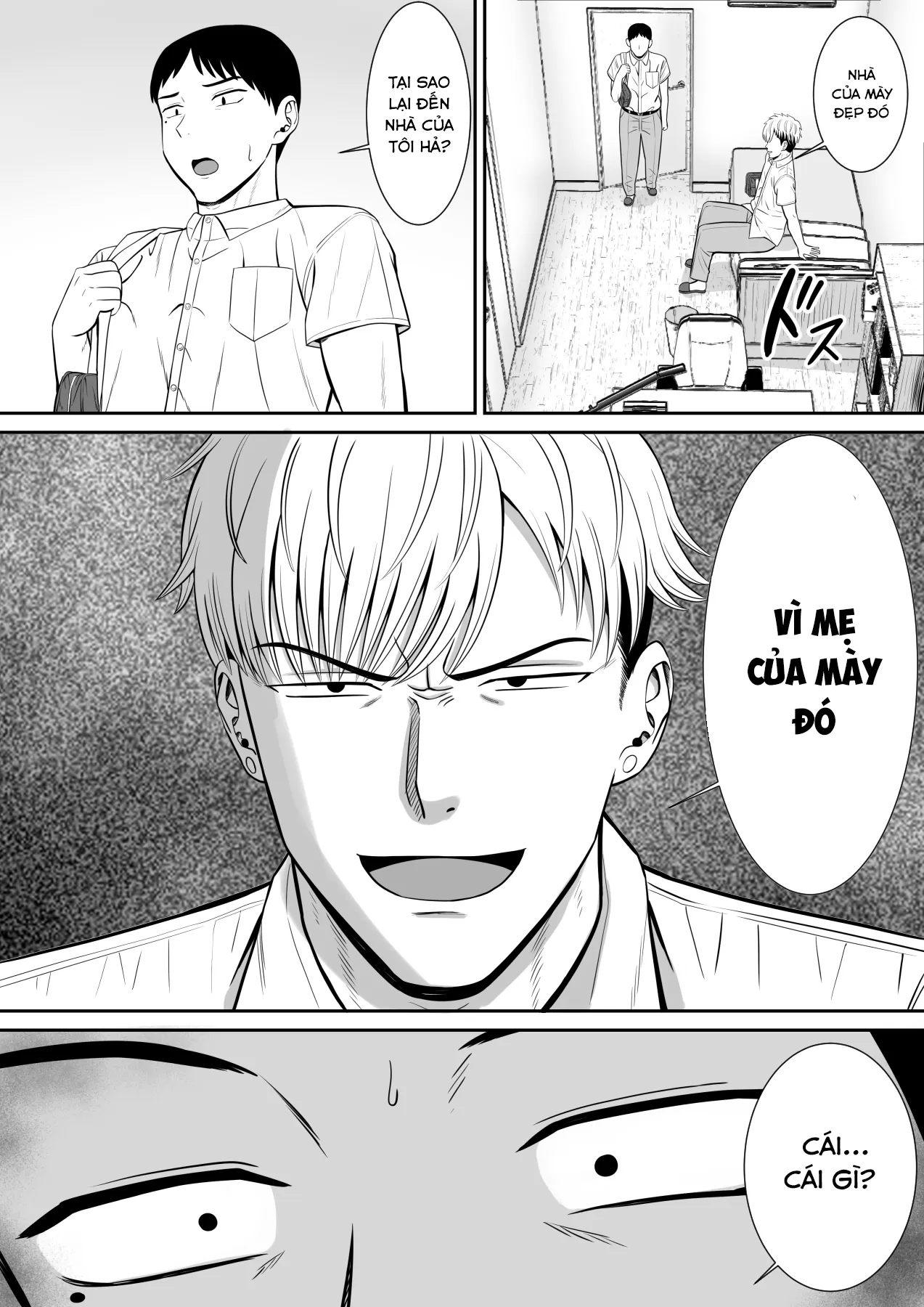 HentaiVN.net - Ảnh 13 - Thằng bắt nạt tôi nó địt mẹ tôi!?  - Chap 1