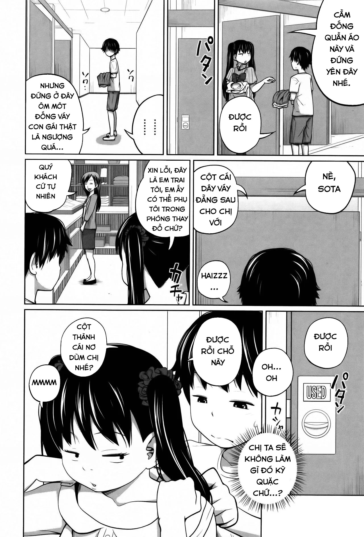 HentaiVN.net - Ảnh 15 - Chị Hai của tôi [Daily Sisters] - Chap 3