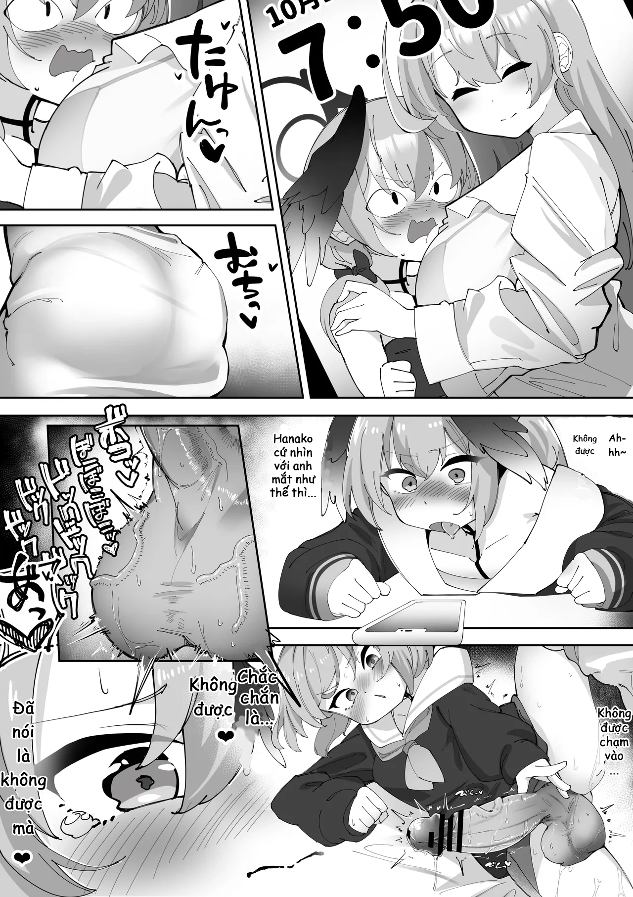 HentaiVN.net - Ảnh 16 - Futanari Koharu-chan vs Hanako-chan Manga - Chap 1