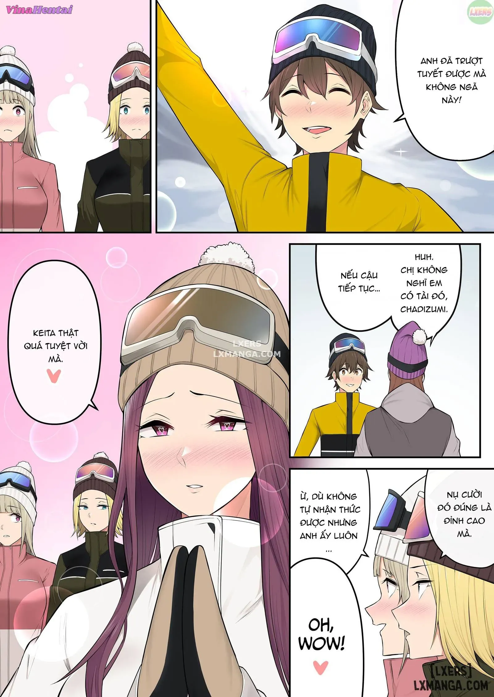 HentaiVN.net - Ảnh 15 - Imaizumi đưa cả bầy Gyaru về nhà mình - Chapter 5