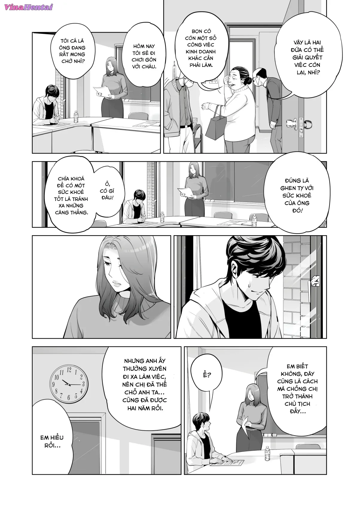 HentaiVN.net - Ảnh 15 - Những cô trợ lý đã có chồng 1-5 - Chap 1