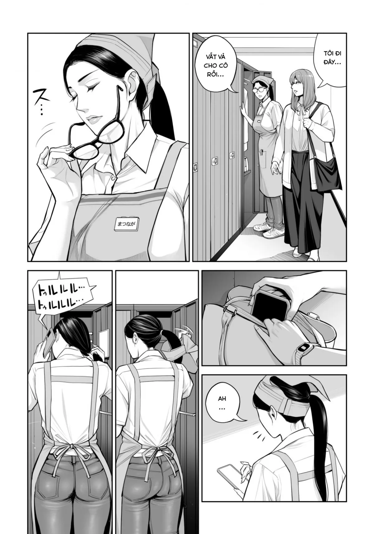 HentaiVN.net - Ảnh 15 - Kurokami Onna no Fudeoroshi ~Himitsu no Heya de Nakadashi Sasete Ageru wa~ - Oneshot