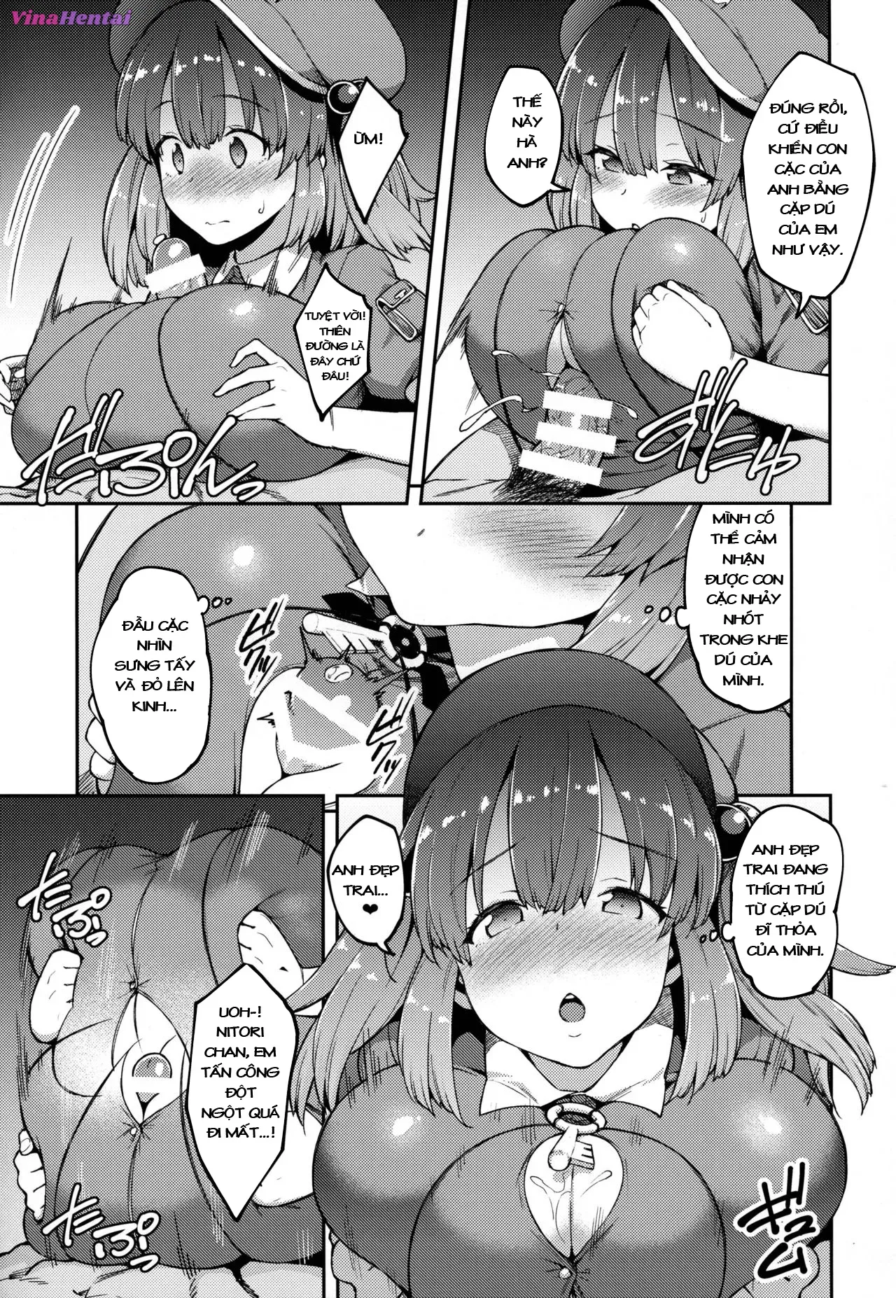 HentaiVN.net - Ảnh 15 - Yoroshiku Nitori-chan (Touhou Project) - Bé cute ngây thơ quá~
