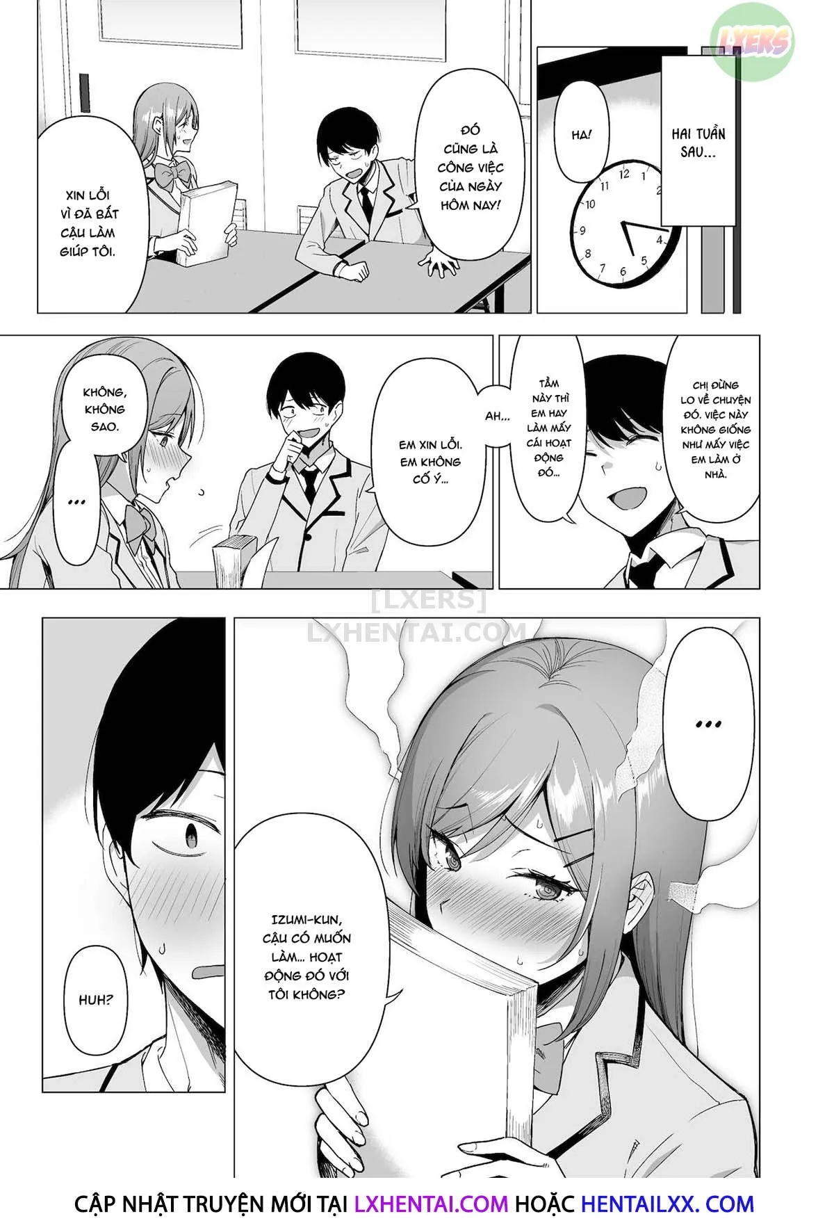HentaiVN.net - Ảnh 15 - Fuuki Iin To Fuuzoku Katsudou [SEX ACTS With A Member Of The Public Moral Committee] - Chap 3