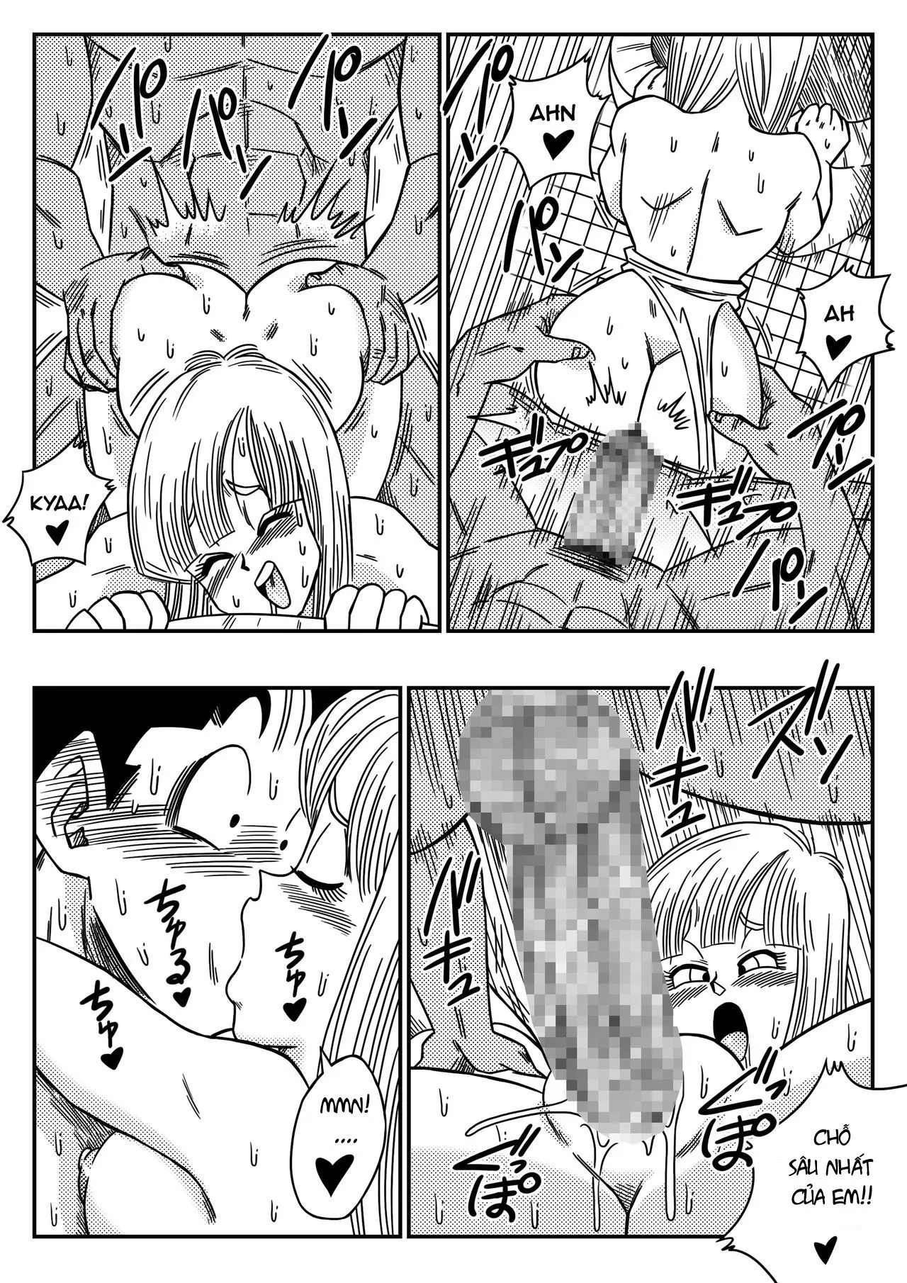 HentaiVN.net - Ảnh 15 - BITCH GIRLFRIEND (Dragon Ball Z) - Oneshot