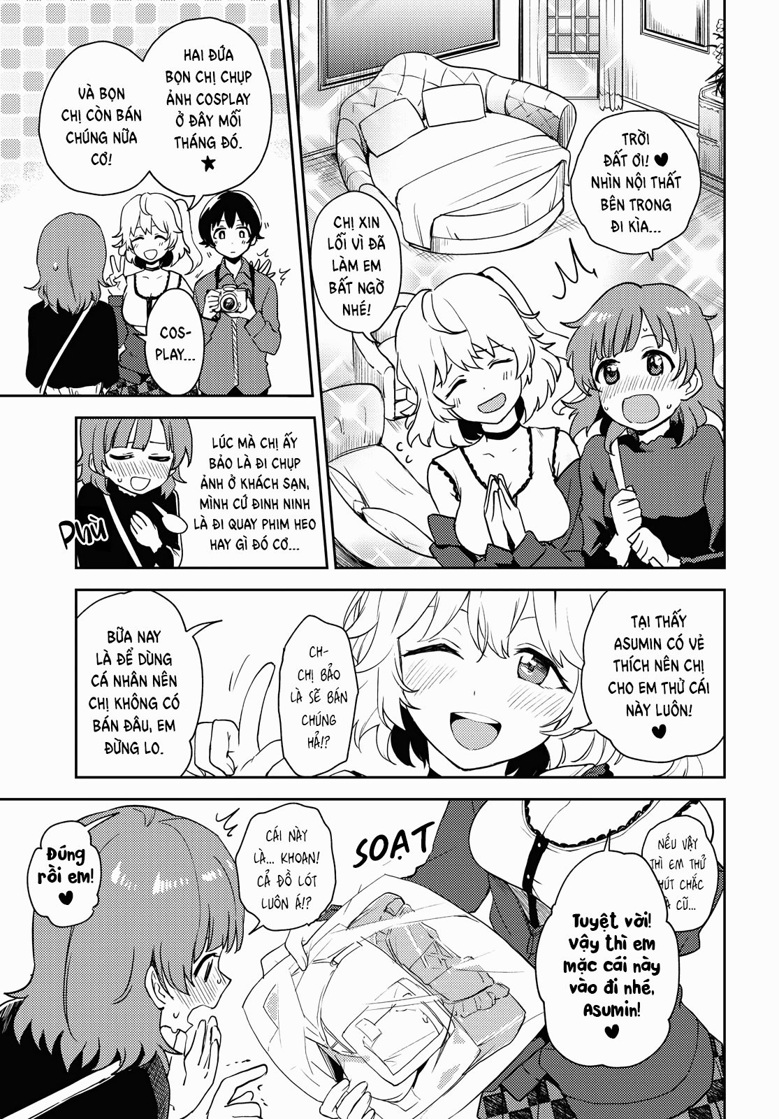 HentaiVN.net - Ảnh 15 - Asumi-chan có hứng thú với Nhà thổ Bách hợp! - Đêm 3