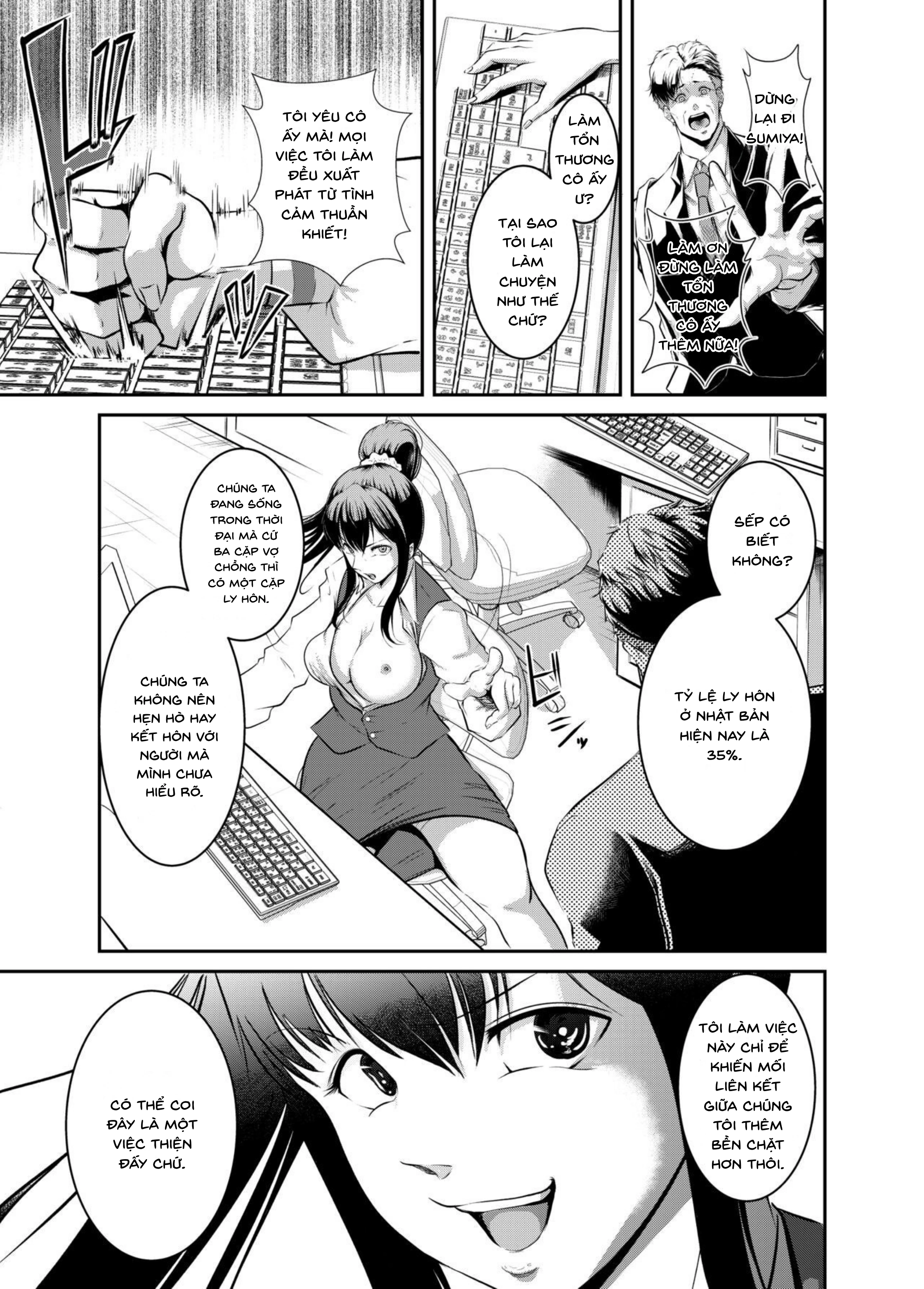 HentaiVN.net - Ảnh 16 - Hãy trở thành sắc màu của anh - Chap 1
