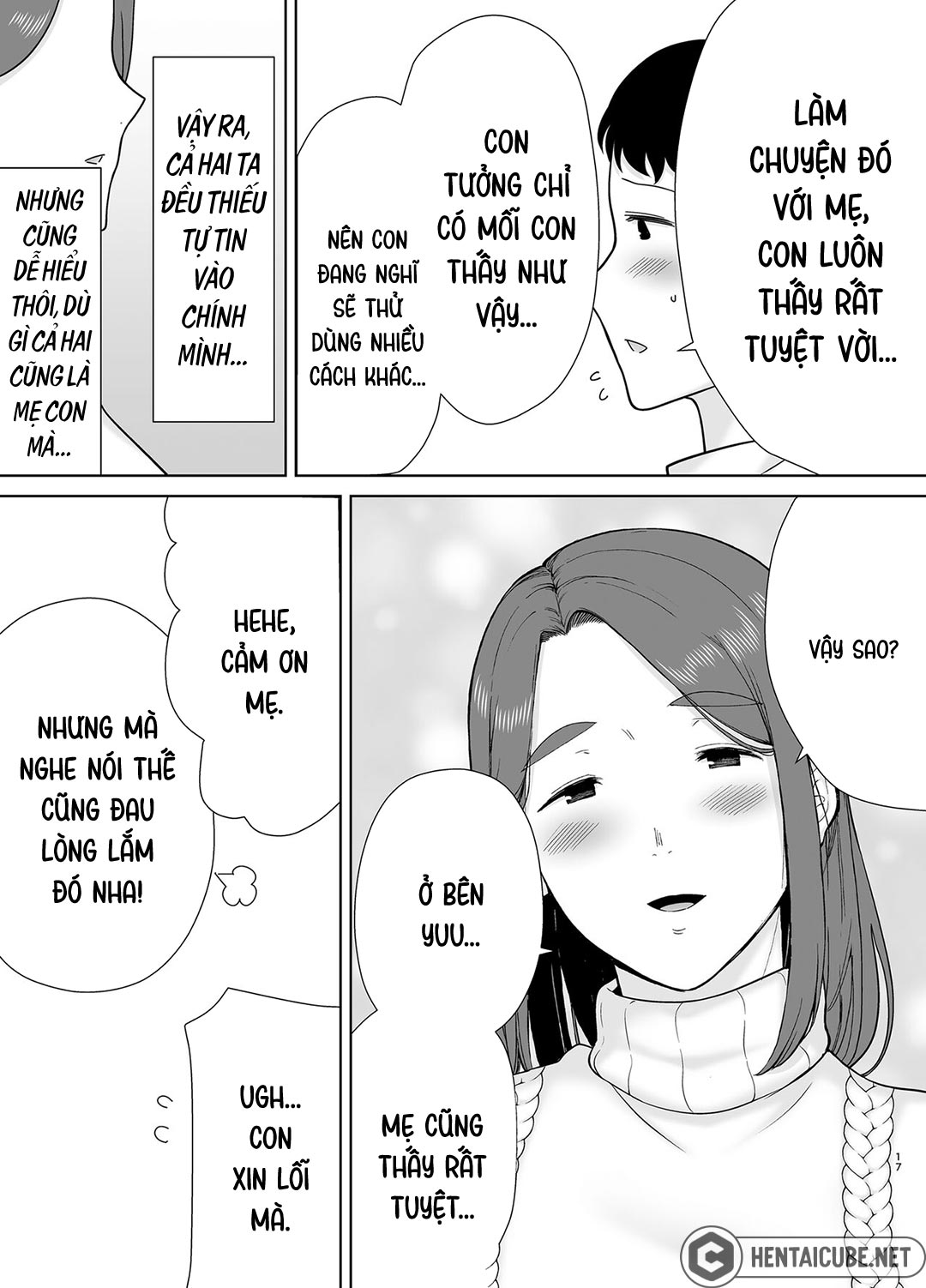 HentaiVN.net - Ảnh 16 - Mẹ chính là người tôi yêu! - Chap 8a
