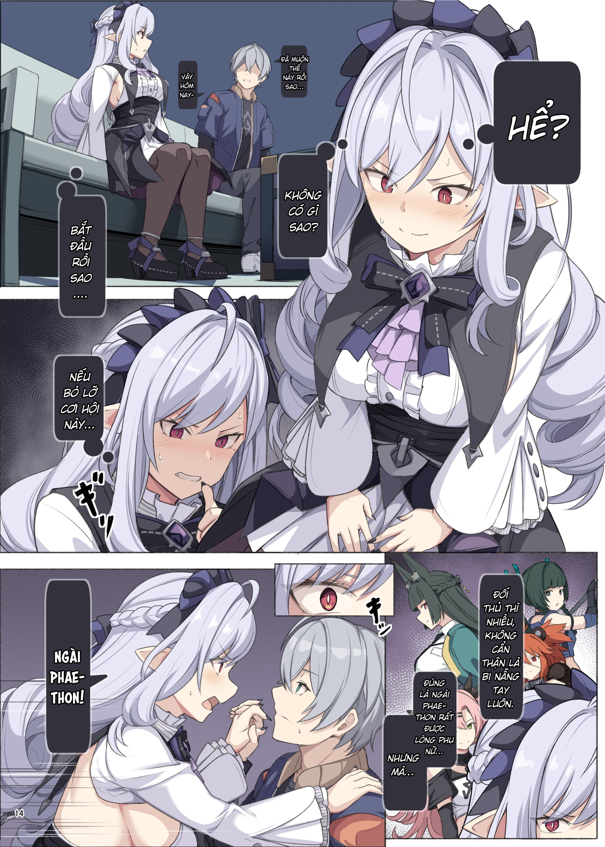 HentaiVN.net - Ảnh 16 - 3Z đồng khởi "Ám sát Phaethon" - Yidhari, Nicole & Vivian