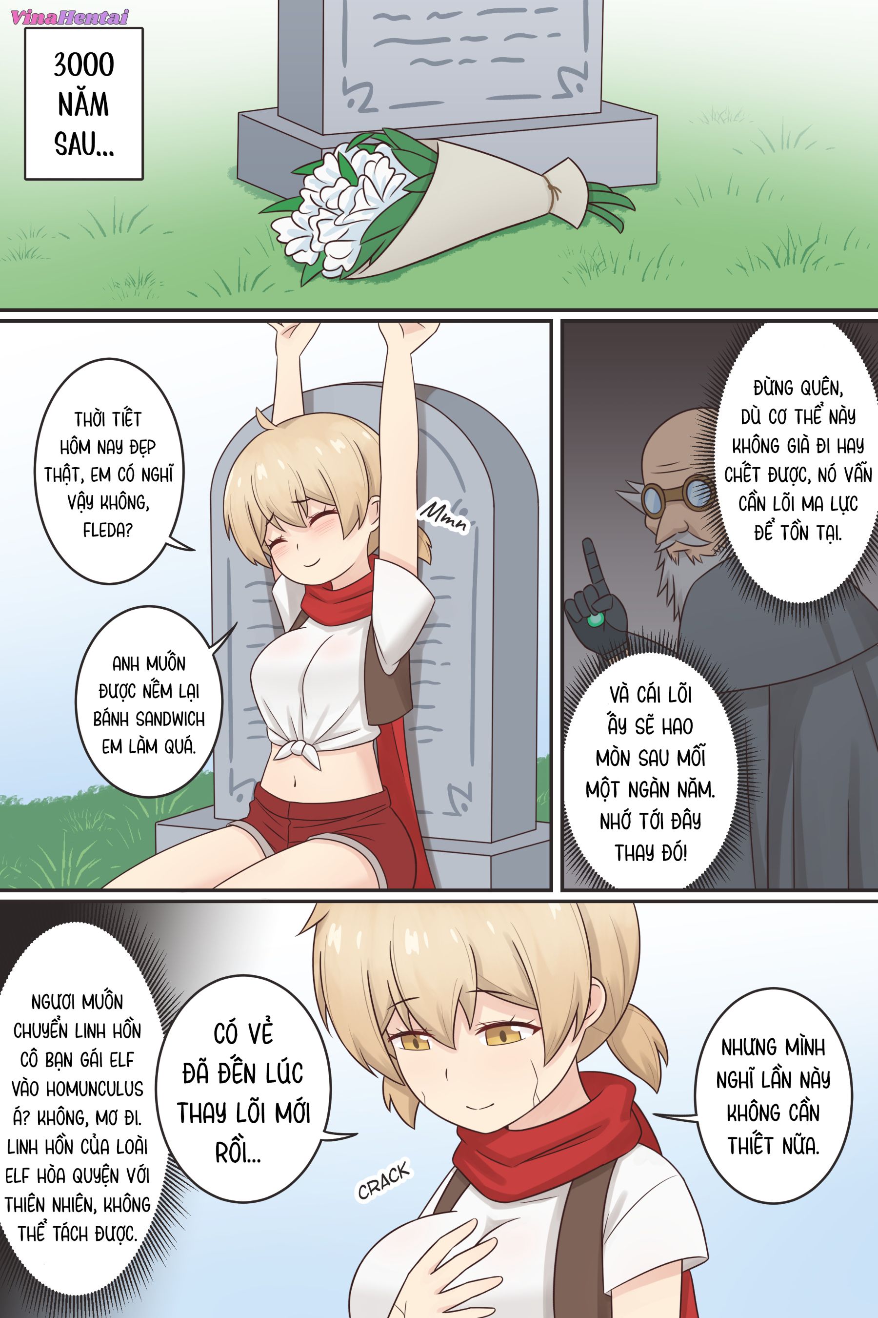 HentaiVN.net - Ảnh 16 - Nơi thời gian chia lìa đôi ta - Oneshot