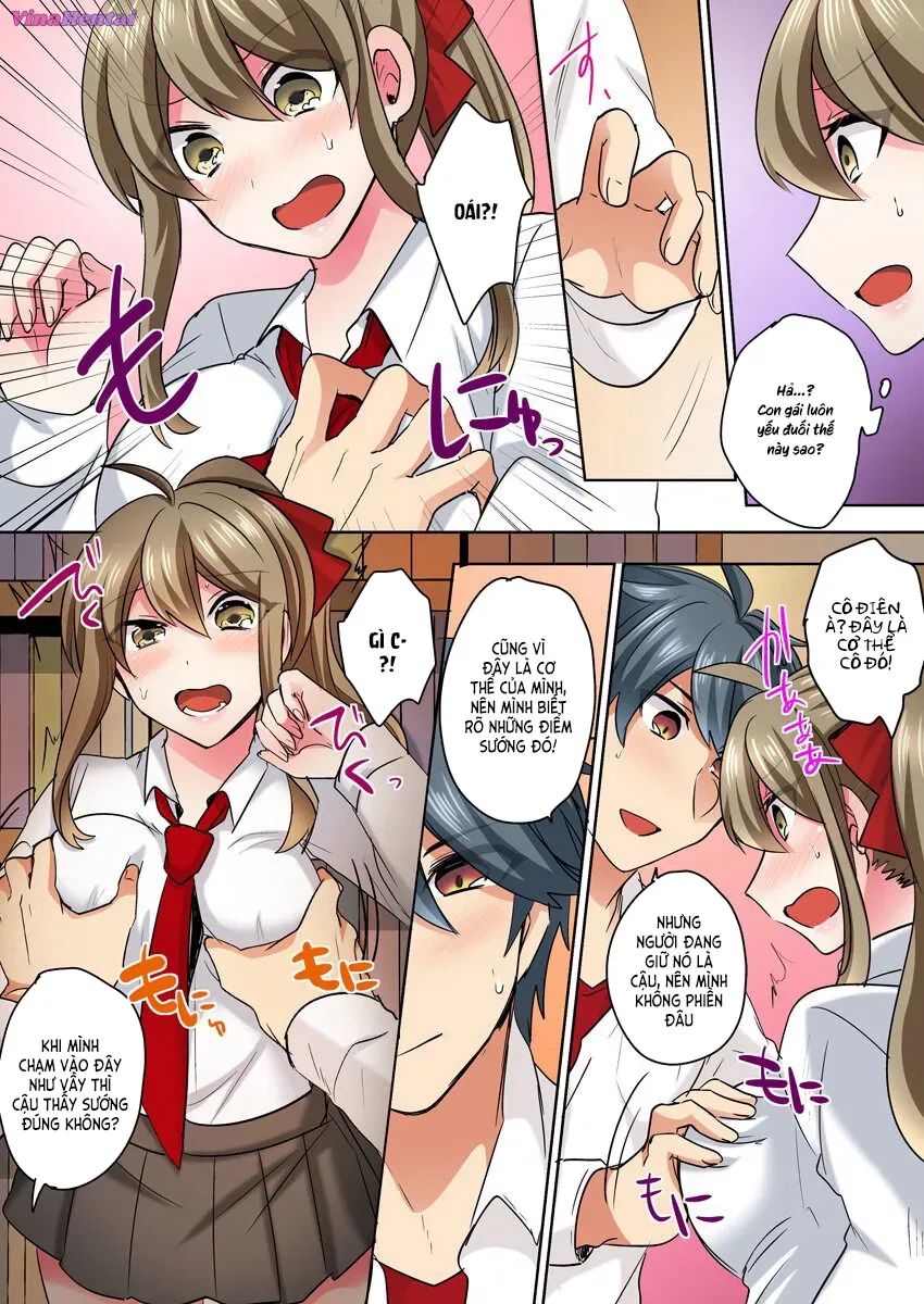HentaiVN.net - Ảnh 15 - Đắm say không ngừng cùng cô nàng ngổ ngáo [Gender Swapped Delinquent Boy Teased And Fucked Until Soaking Wet, Shogota_Nyotaika Yankee Danshi Ijirare Hamerare Torottoro] - Chap 1