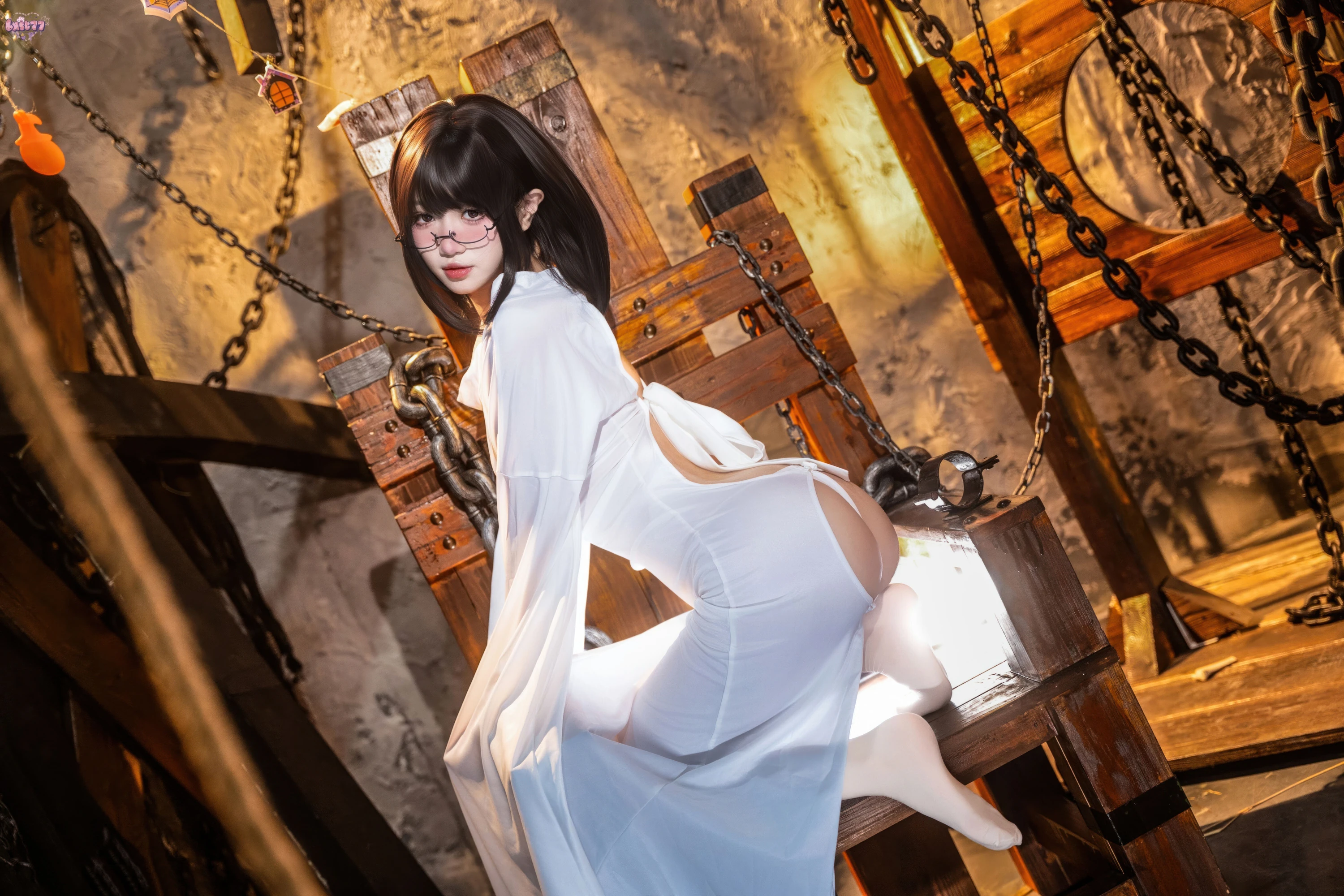 HentaiVN.net - Ảnh 15 - Thất Thất phải ngoan nhé: Cô nàng hồn ma - Oneshot