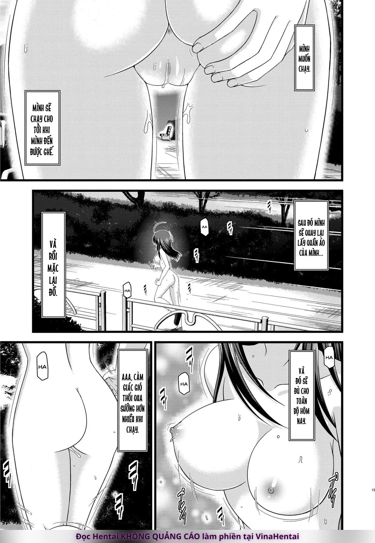 HentaiVN.net - Ảnh 14 - Nhật Ký Thiếu Nữ Khỏa Thân [Roshutsu Shoujo Nikki; Exhibitionist Girl Diary] - Chap 1
