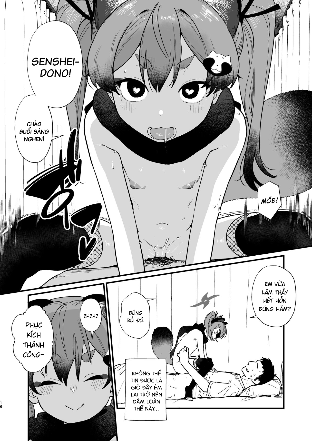 HentaiVN.net - Ảnh 16 - Dạy vợ là phải dạy tử thuở còn thơ♥ - michịtru