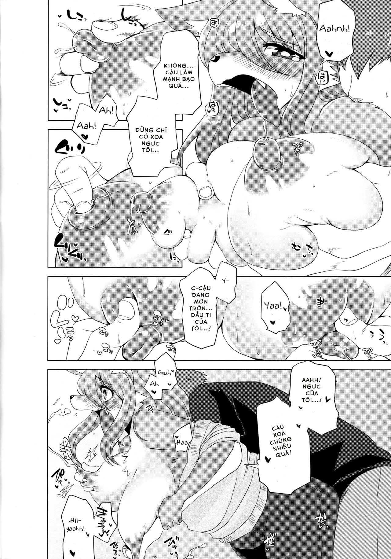 HentaiVN.net - Ảnh 14 - Kemono no Otonari-san - Oneshot