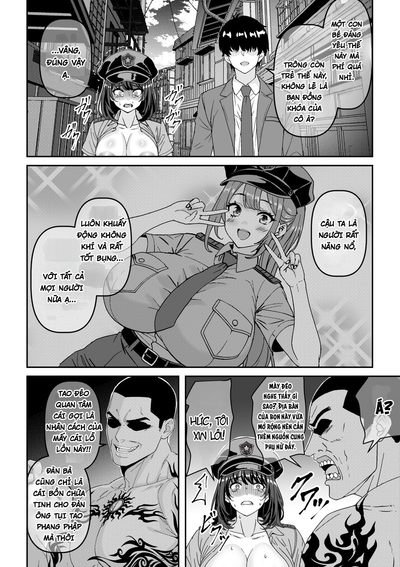 HentaiVN.net - Ảnh 16 - Chian Houkai!! Fukei-san wa Inochigoi Sontaku Nikubenki - Oneshot