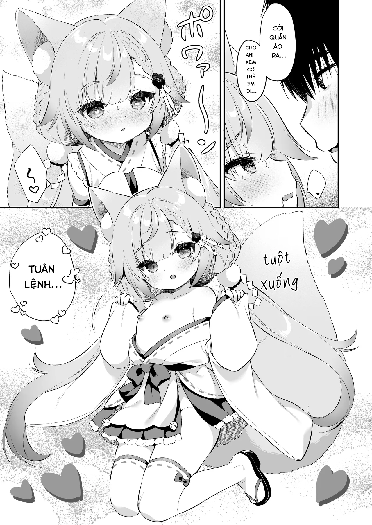 HentaiVN.net - Ảnh 17 - Cầu xin ngài! Inaba-sama - Oneshot Ngọt
