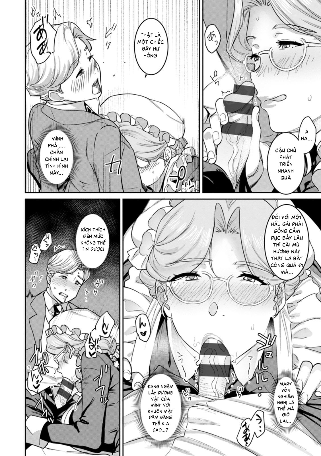 HentaiVN.net - Ảnh 11 - Rakujitsu no Haha - Ch. 7