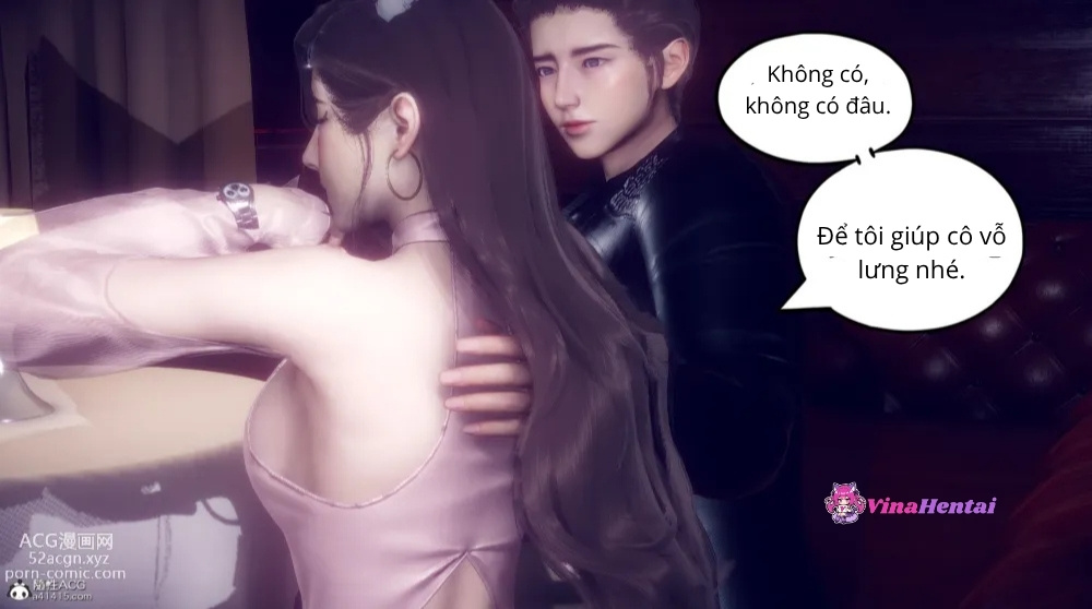 HentaiVN.net - Ảnh 7 - Tiểu Sử Trần Kiều An - Chap 15: Lộ Vú, Khiêu vũ cùng nhau