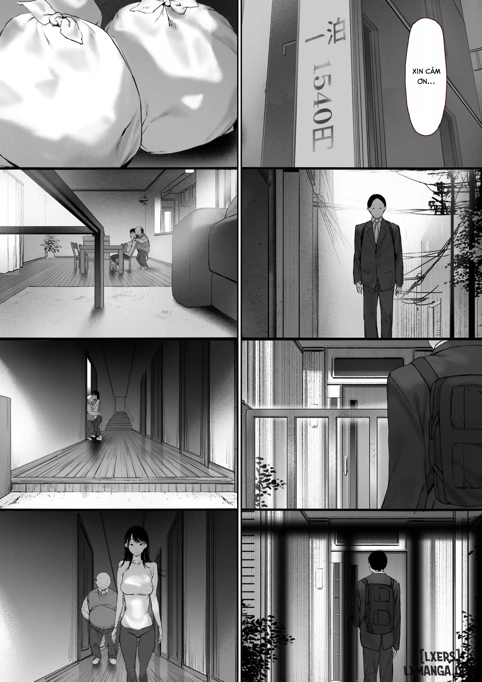 HentaiVN.net - Ảnh 154 - 3. Ánh nhìn của bố chồng 3 - Oneshot