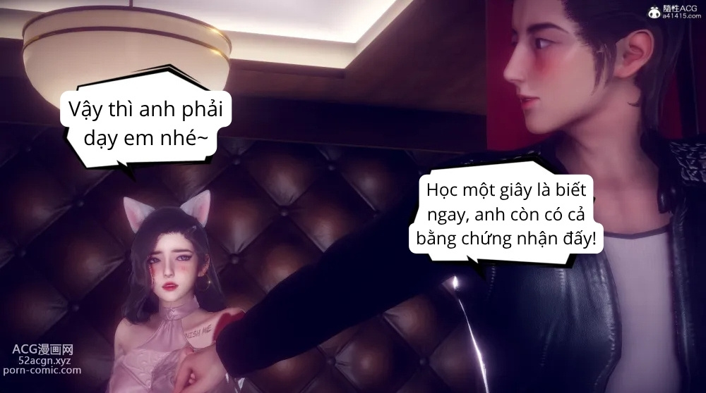 HentaiVN.net - Ảnh 26 - Tiểu Sử Trần Kiều An - Chap 15: Lộ Vú, Khiêu vũ cùng nhau