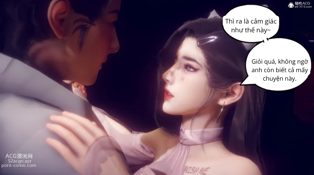 HentaiVN.net - Ảnh 31 - Tiểu Sử Trần Kiều An - Chap 15: Lộ Vú, Khiêu vũ cùng nhau