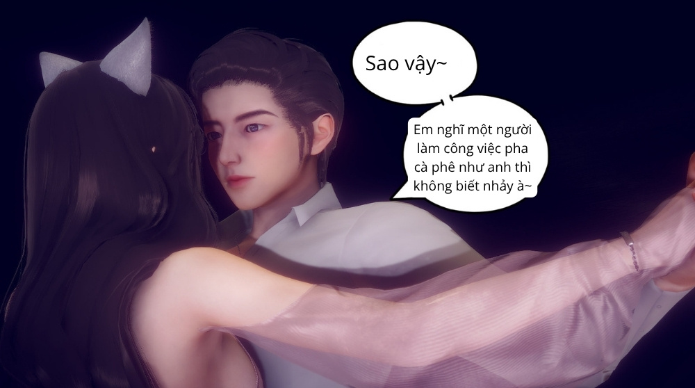 HentaiVN.net - Ảnh 32 - Tiểu Sử Trần Kiều An - Chap 15: Lộ Vú, Khiêu vũ cùng nhau