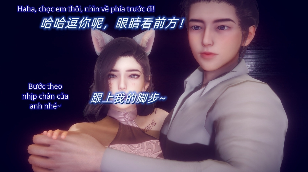 HentaiVN.net - Ảnh 34 - Tiểu Sử Trần Kiều An - Chap 15: Lộ Vú, Khiêu vũ cùng nhau