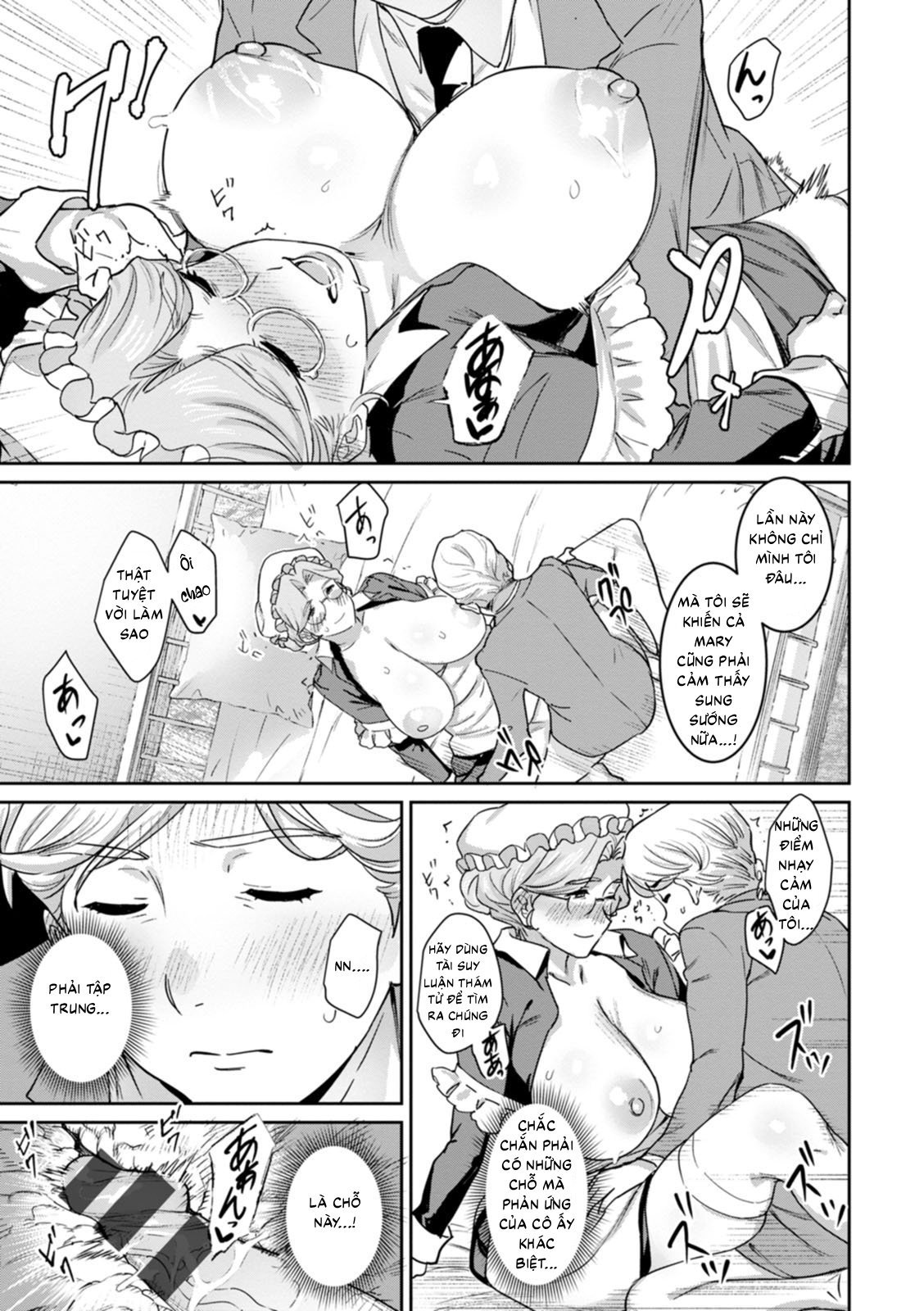 HentaiVN.net - Ảnh 18 - Rakujitsu no Haha - Ch. 7