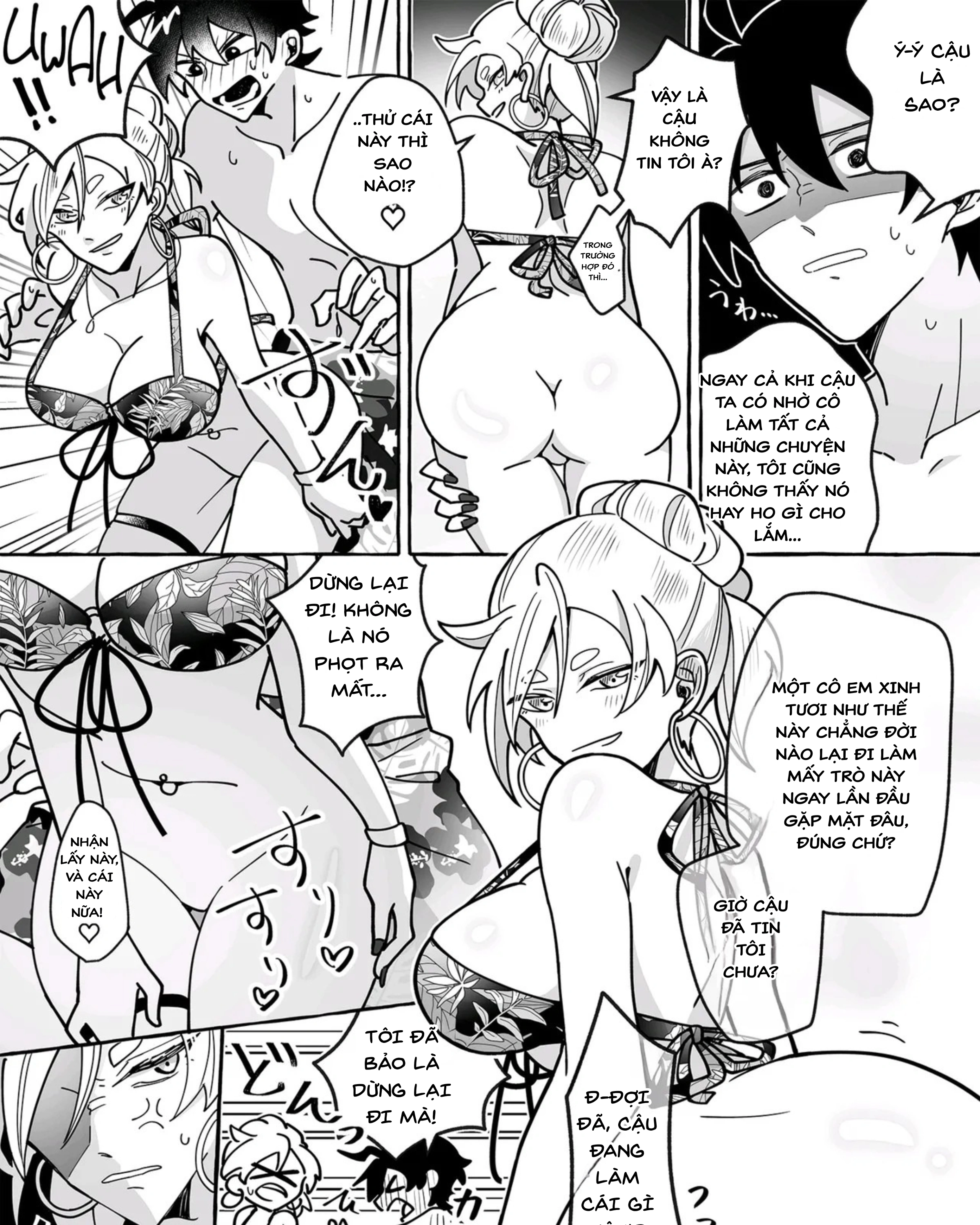 HentaiVN.net - Ảnh 30 - Hãy coi chừng những cô bạn gái dễ thương! - Chap 1