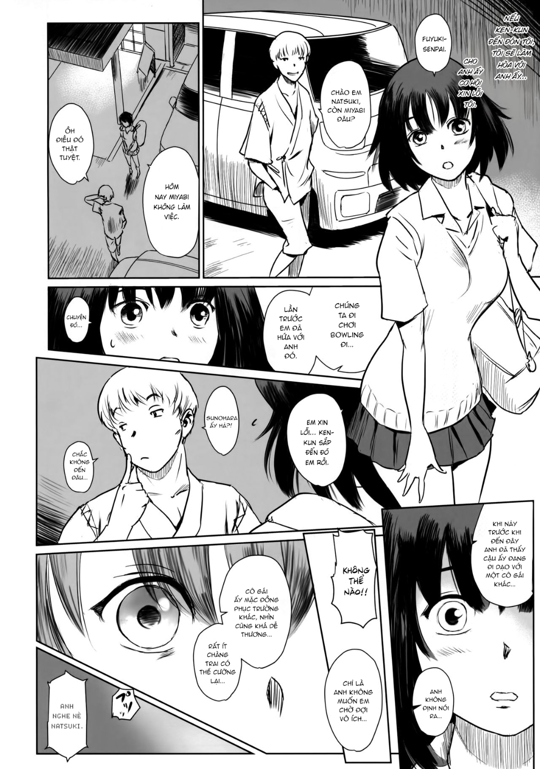 HentaiVN.net - Ảnh 16 - Tan vỡ một cuộc tình giữa mùa hè - Chap 1