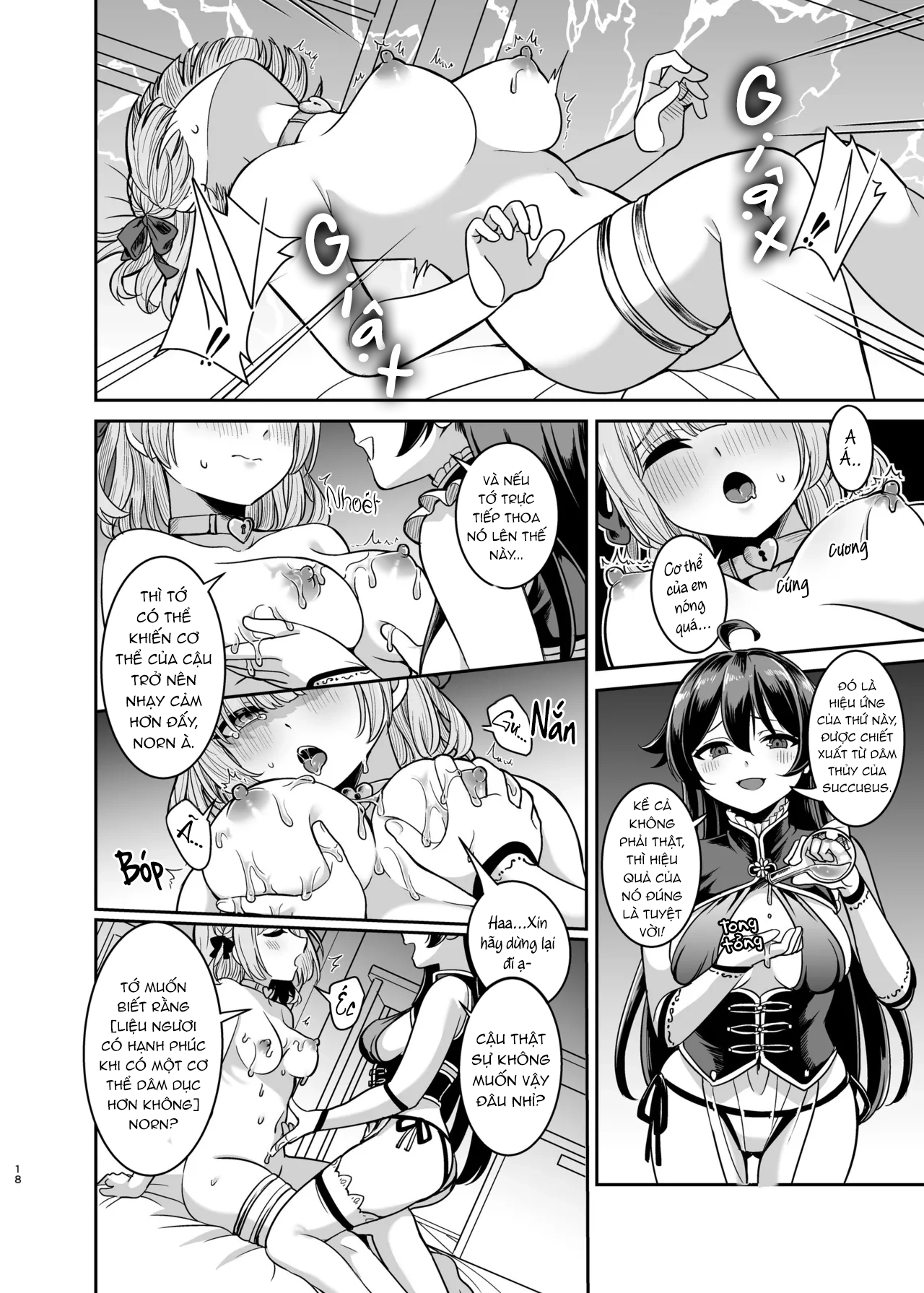 HentaiVN.net - Ảnh 17 - Khoá Huấn Luyện Nô Lệ Tình Dục Của Cô Chủ Yandere - oneshot